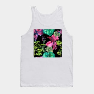 Seamless tropical flower Tank Top